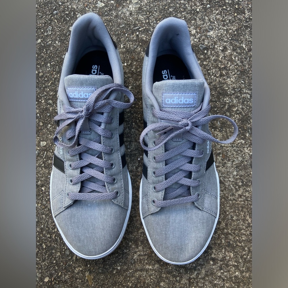Adidas Men's Daily 3.0 Shoes - Dove Grey / Black / White